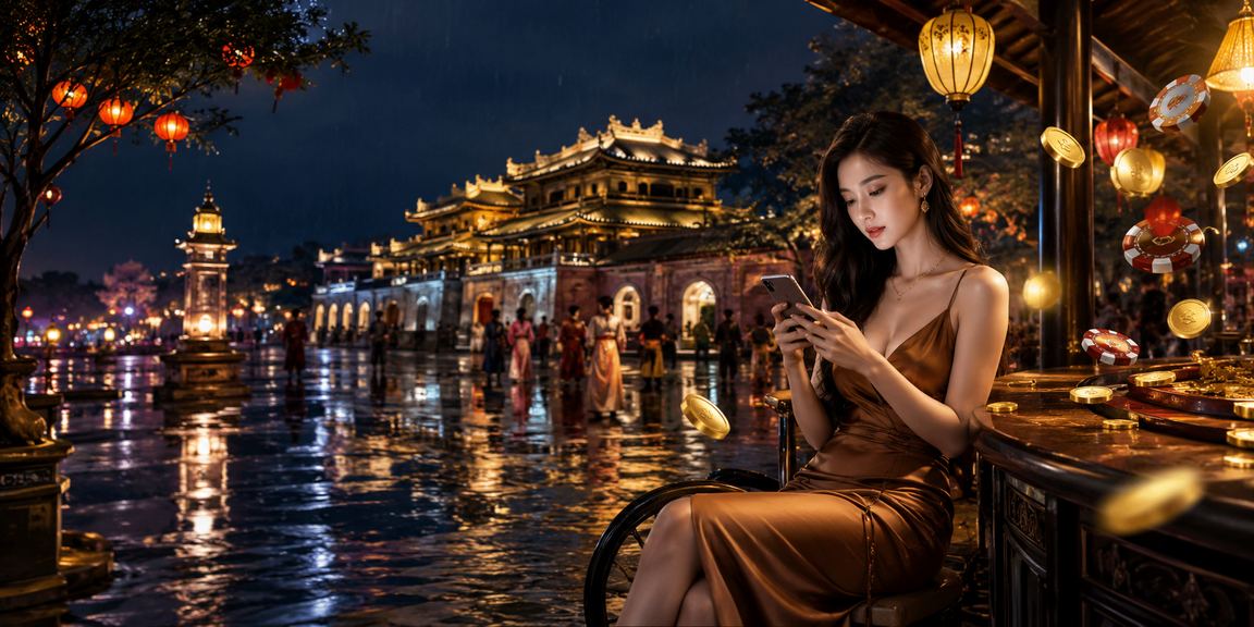 Người chơi sử dụng di động để cập nhật kèo cá cược tại Huế